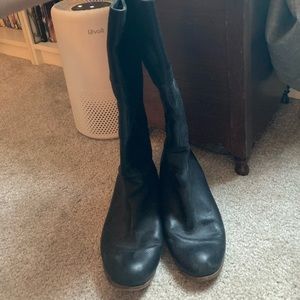 Lands End Leather Boots